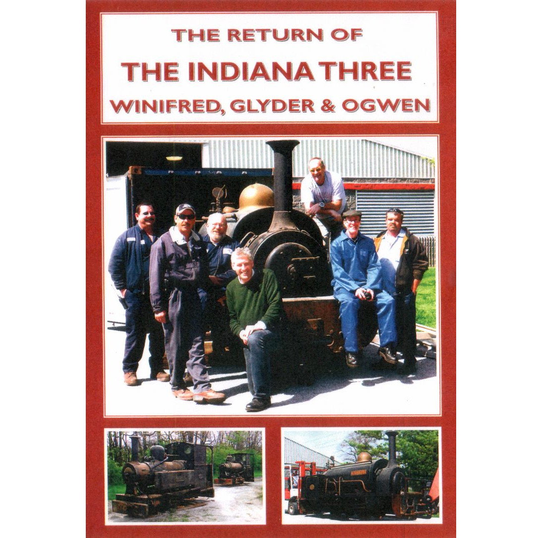 DVD The Return of the Indiana Three, Winifred, Glyder and Ogwen