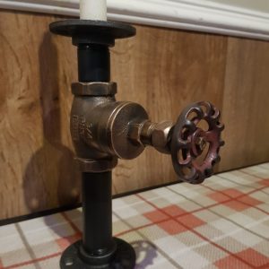 Steam Valve Candle Stand - (HOLY WAR)