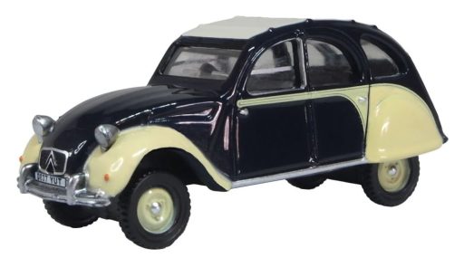 Oxford Diecast Citroen 2CV Dolly Blueberries & Cream 1:76
