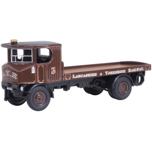 Oxford Diecast Lancashire & Yorkshire Railway Sentinel Flatbed