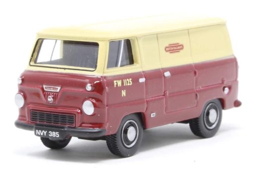 Oxford Diecast Ford 400E Van British Rail - 1:76 Scale
