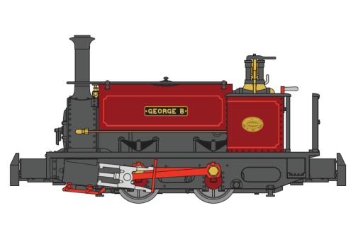 391-050Z Quarry Hunslet 'George B' Limited Edition Exclusive (Pre Order)