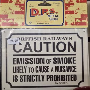 DPS Signs - BR Emission of Smoke Sign