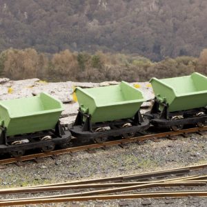 PECO OR165 O-16.5 (NG7) V-SKIP SIDE TIP WAGONS LASERCUT KIT