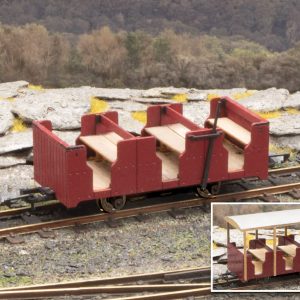 PECO OR166 O-16.5 (NG7) WORKMEN'S COACH LASERCUT KIT