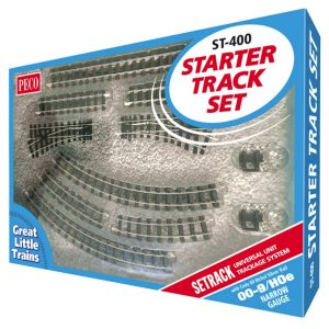 PECO ST400 CODE 80 - OO-9/HOE STARTER TRACK SET