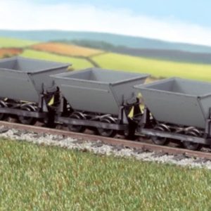 GR331 - PECO - OO-9 - V SKIP WAGONS - GREY