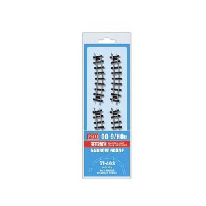 PECO ST403 ST-403 OO-9 - CODE 80 - SETRACK NO.1 RADIUS STANDARD CURVE X 8